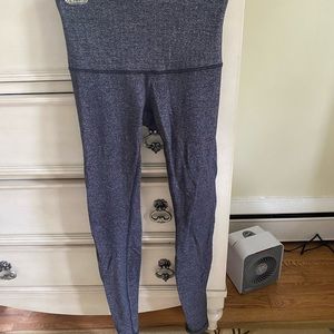 Lululemon heathered grey wunder under legging